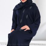 عباية كحلى مع شك